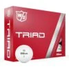 Wilson Triad Logobälle 12er-Pack -Golf Verkäufe 0402080 123 a 6 1