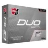 Wilson Duo Soft+ Logobälle 12er-Pack -Golf Verkäufe 152255 wilson duo soft plus 1 2 1