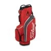 Titleist Lightweight 14 Cartbag 2 Titleist Lightweight 14 Cartbag -Golf Verkäufe 2022 cart 14 dark red graphite gray tb22ct6 622 01