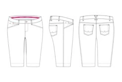 Alberto Mona-K 3xDry Cooler Bermuda -Golf Verkäufe 27426 image4 01 231 1