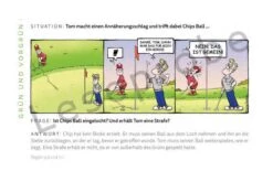 Buch Golfregel-Cartoons Mit Tom & Chip -Golf Verkäufe 4 6 6