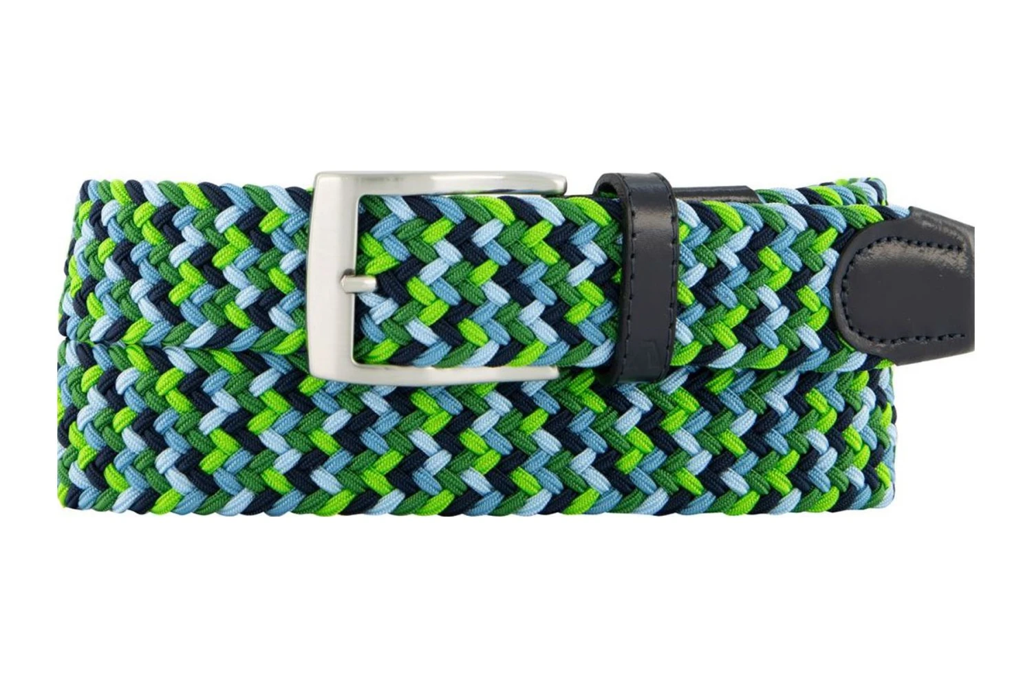Alberto Fashion Braided Multicolor Stretch Gürtel 3 Alberto Fashion Braided Multicolor Stretch Gürtel