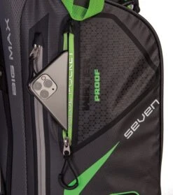 Big Max Aqua Seven Standbag -Golf Verkäufe aquaseven charocallime 007