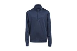 Adidas Junior Heather Half-Zip Midlayer