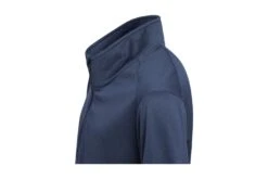 Adidas Junior Heather Half-Zip Midlayer -Golf Verkäufe gu3928 5 apparel photography detail view 2 white