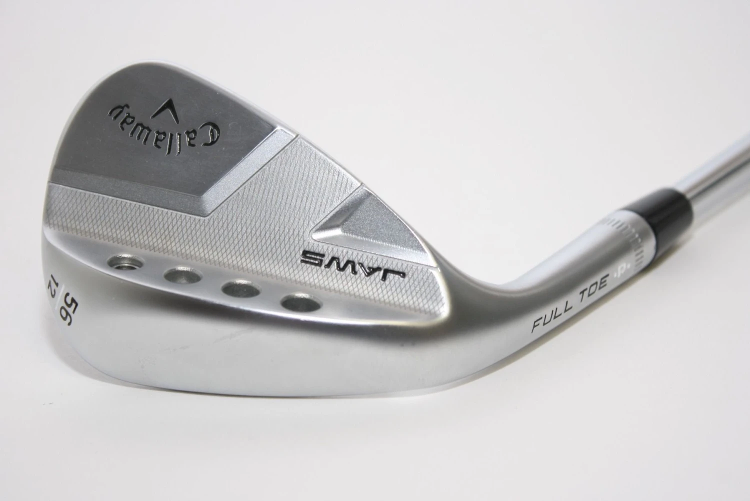 Callaway JAWS Full Toe Raw Chrome Wedge 56°-12° Stiff Stahl Linkshand 4 Callaway JAWS Full Toe Raw Chrome Wedge 56°-12° Stiff Stahl Linkshand – Bild 2