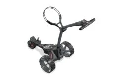 Motocaddy M1 DHC Ultra Elektro-Trolley (27 Loch) -Golf Verkäufe m1 dhc high angle wshadow updated