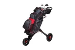 Bag Boy Nitron Trolley 16 Bag Boy Nitron Trolley -Golf Verkäufe nitron blackred fullyloaded right