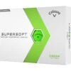 Callaway Supersoft Matte 2023 Golfbälle 2 Callaway Supersoft Matte 2023 Golfbälle -Golf Verkäufe supersoft green packaging lid 2023 001